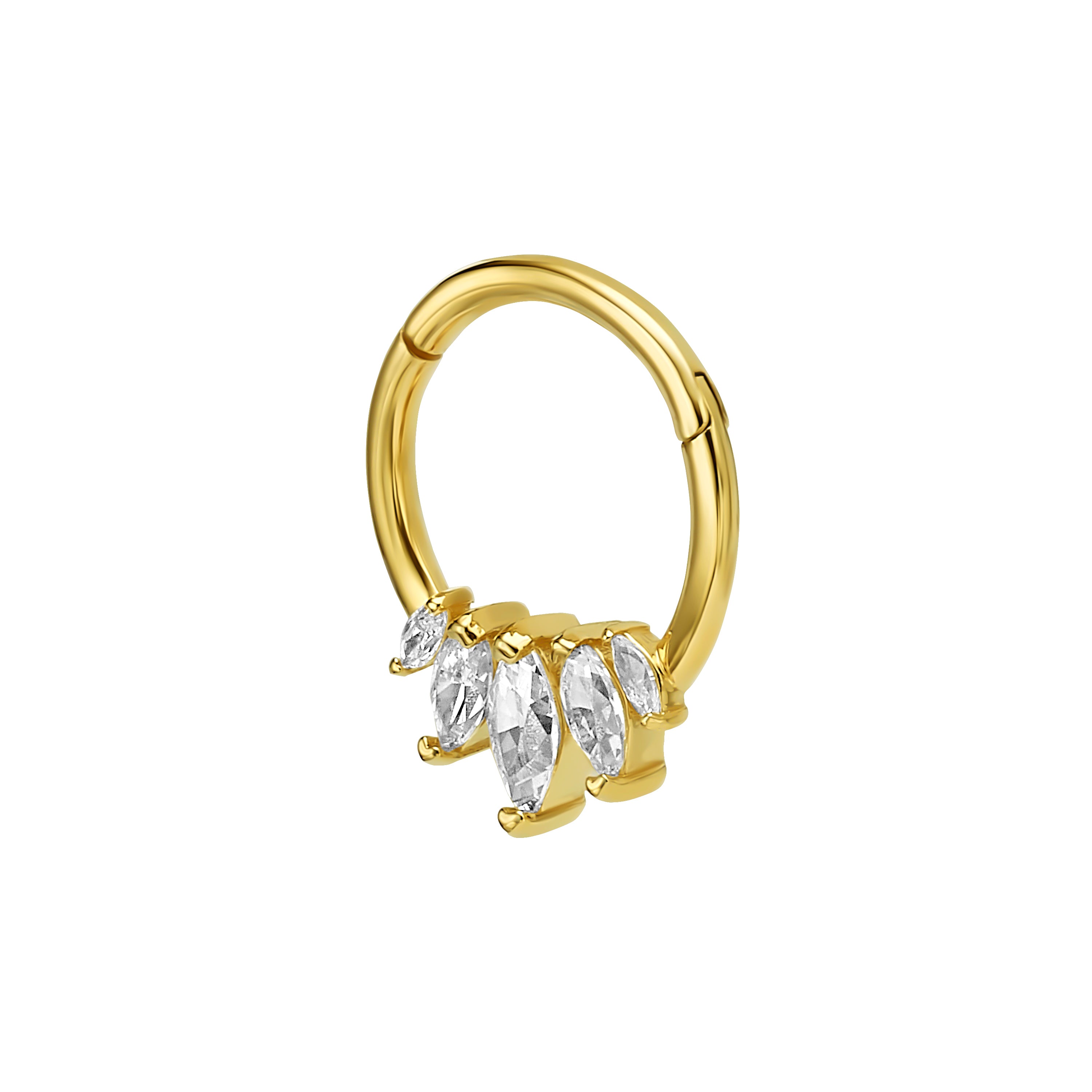 פירסינג חישוק עם מרקיזות